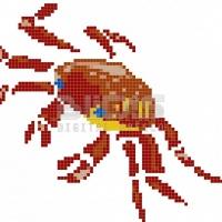 Decorative Glass Tile for Facing - Crab