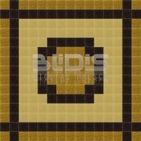 Glass Mosaic Repeating Pattern: Brown Treasure - pattern