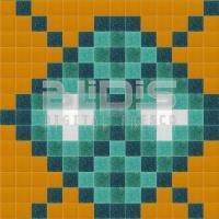 Glass Tiles Repeating Pattern: Indian Tracery - pattern