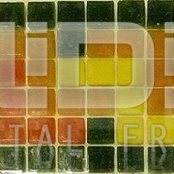 Glass Tiles Border for Decorative Applicaiton: Colored Path Small
