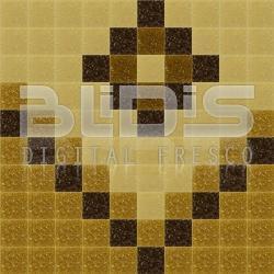Glass Tiles Border: Brown Harmony
