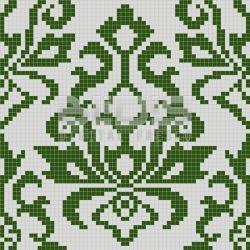 Стъклокерамична Мозайка: Зелен Трайбъл