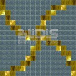 Glass Tiles Repeating Pattern for Decative Application: Golden Chains - pattern