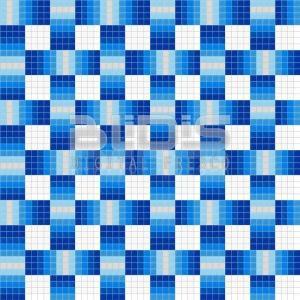 Glass Tiles Repeating Pattern: Blue Rattan - pattern tiled