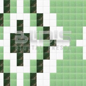 Стъклокерамична Мозайка: Зелен Път