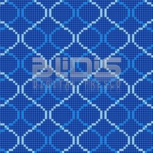 Glass Tiles Repeating Pattern for Intereior/Exterior Facing: Ocean Floor - pattern tiled